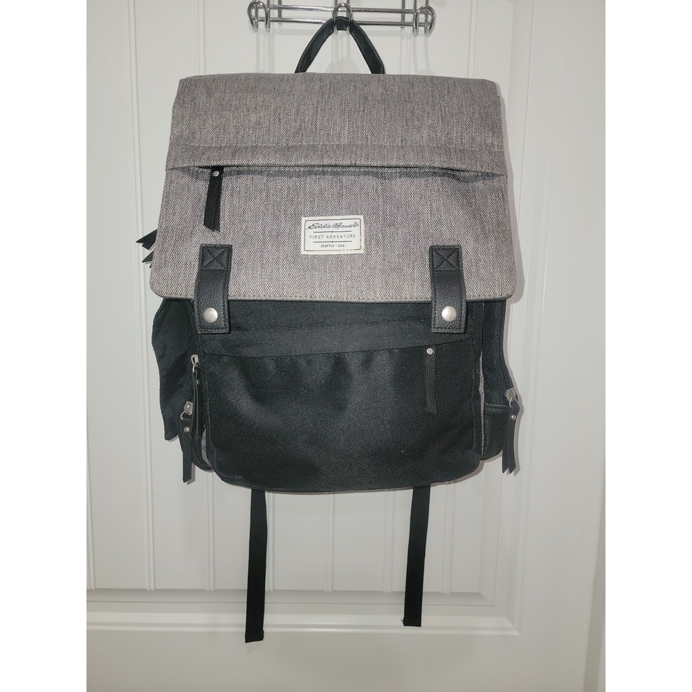 Eddie Bauer Baby Brezza Cascade Sport Backpack Diaper Bag Missing Changing Pad